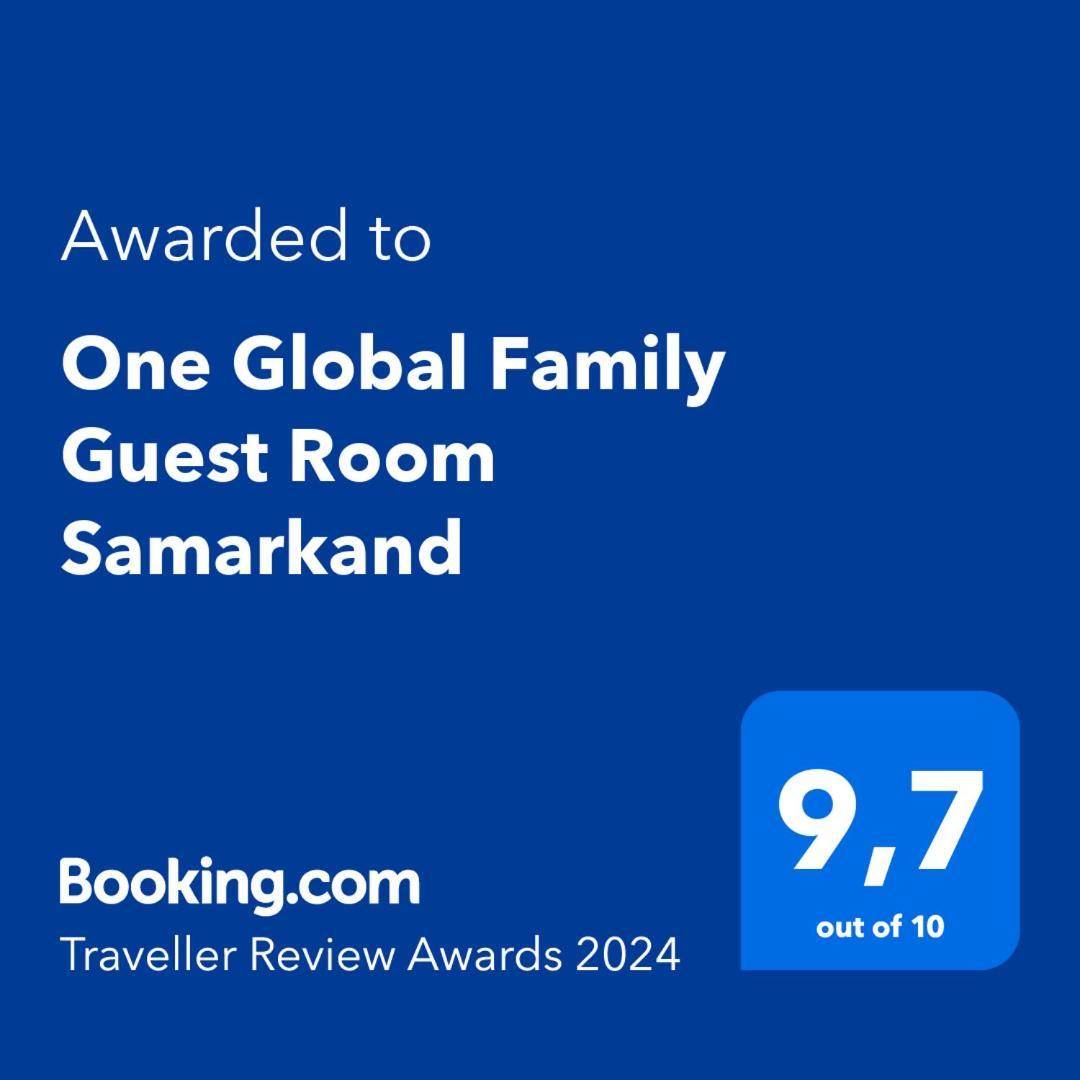 One Global Family Guest House Samarkand Eksteriør bilde
